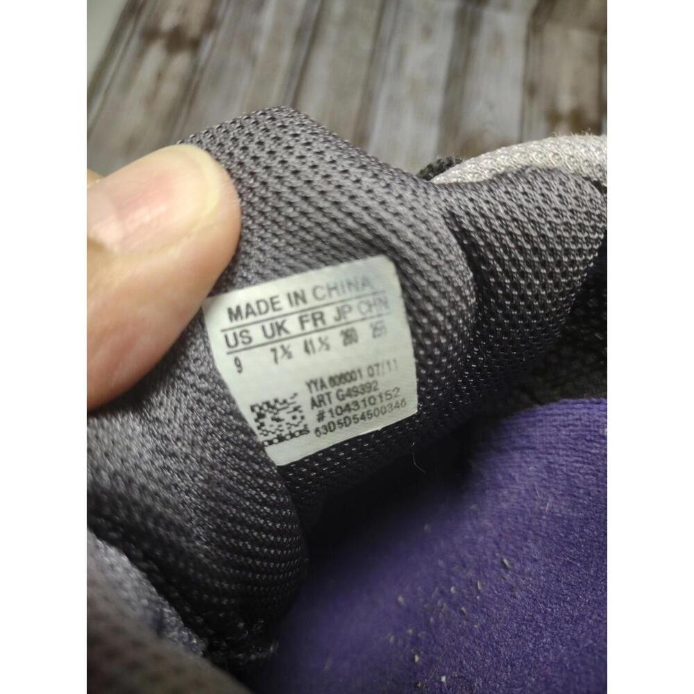 Adidas Jett Women's Size 9 Running Shoe adiPRENE+ Gray/Purple G49392 - Picture 9 of 9